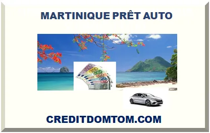 MARTINIQUE PRÊT AUTO 2026
