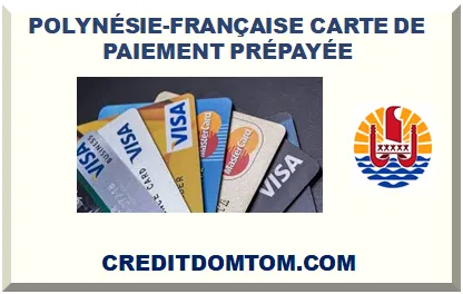 TAHITI (POLYNÉSIE-FRANÇAISE) CARTE DE PAIEMENT PRÉPAYÉE